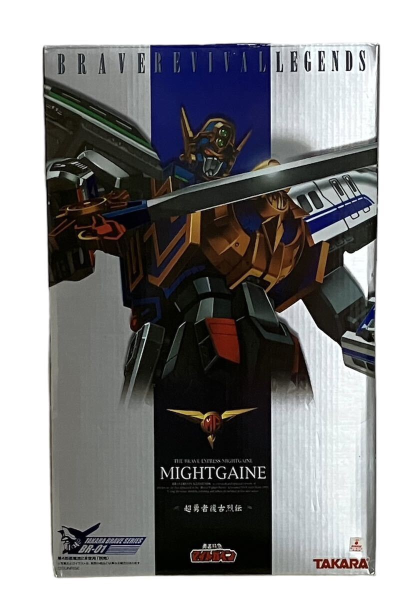 【極美品】超勇者復古列伝 BR-01 マイトガイン