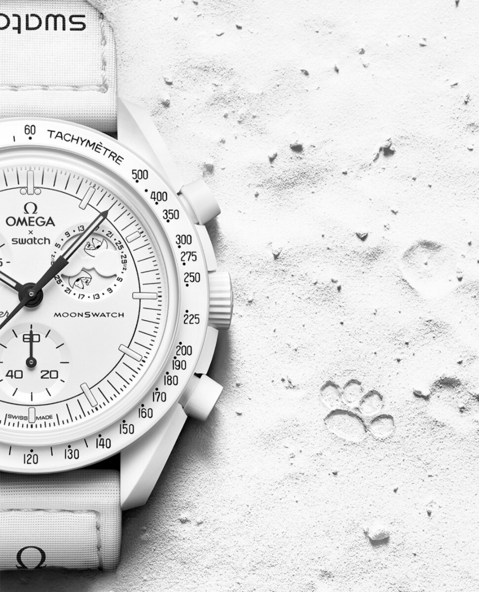 【新品】Snoopy x OMEGA x Swatch BIOCERAMIC MoonSwatch Mission To The Moonphase White オメガ スウォッチ スヌーピー 3/26_画像8