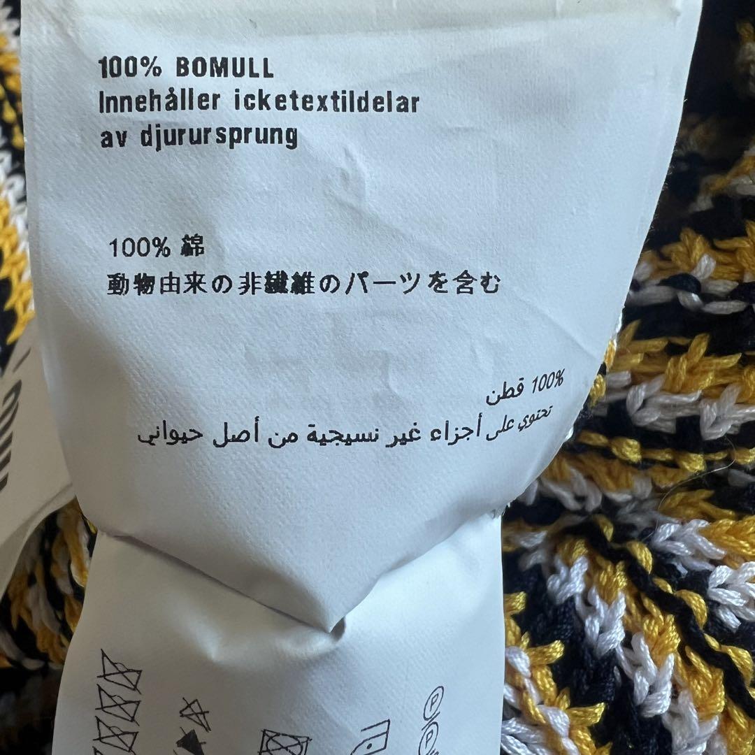 未使用タグ付き】MIU MIU サマーニットワンピース イエロー 未使用タグ付き】MIU MIU サマーニットワンピース イエロー