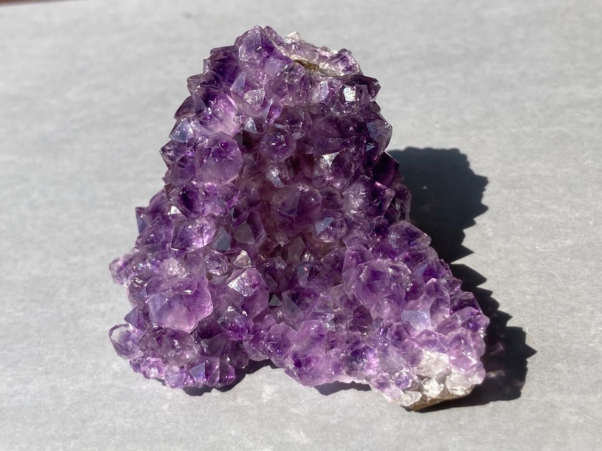 アメジスト　クラスター　ファントム　天然石　原石　パワーストーン 鉱物 パワーストーン 紫水晶 ウルグアイ産