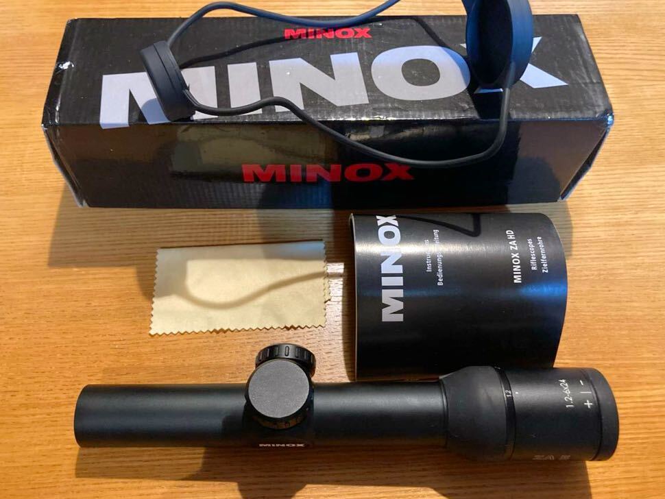 Yahoo!オークション - 実物ショートスコープ MINOX ZA5 HD 1.2