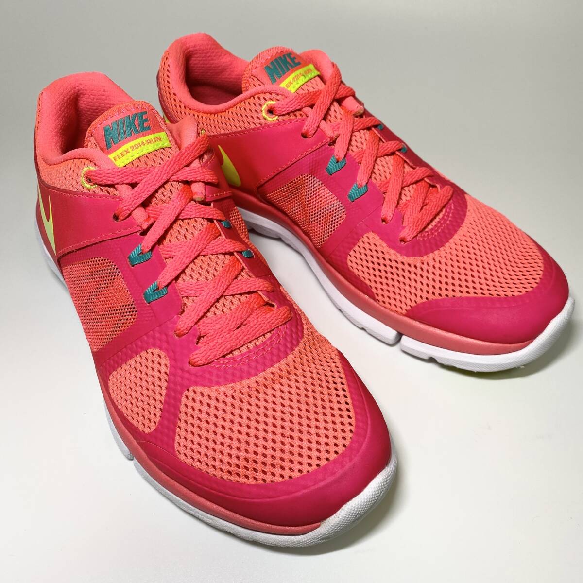 Yahoo!オークション - ☆美品☆【NIKE】ナイキ 23.5cm ピンク 赤系 ス...