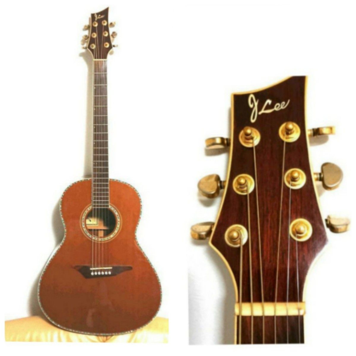  J.Lee  ジェイリー SJK―900 アコースティックギター  生ギター  黒 ソフトケース付き Vintage 