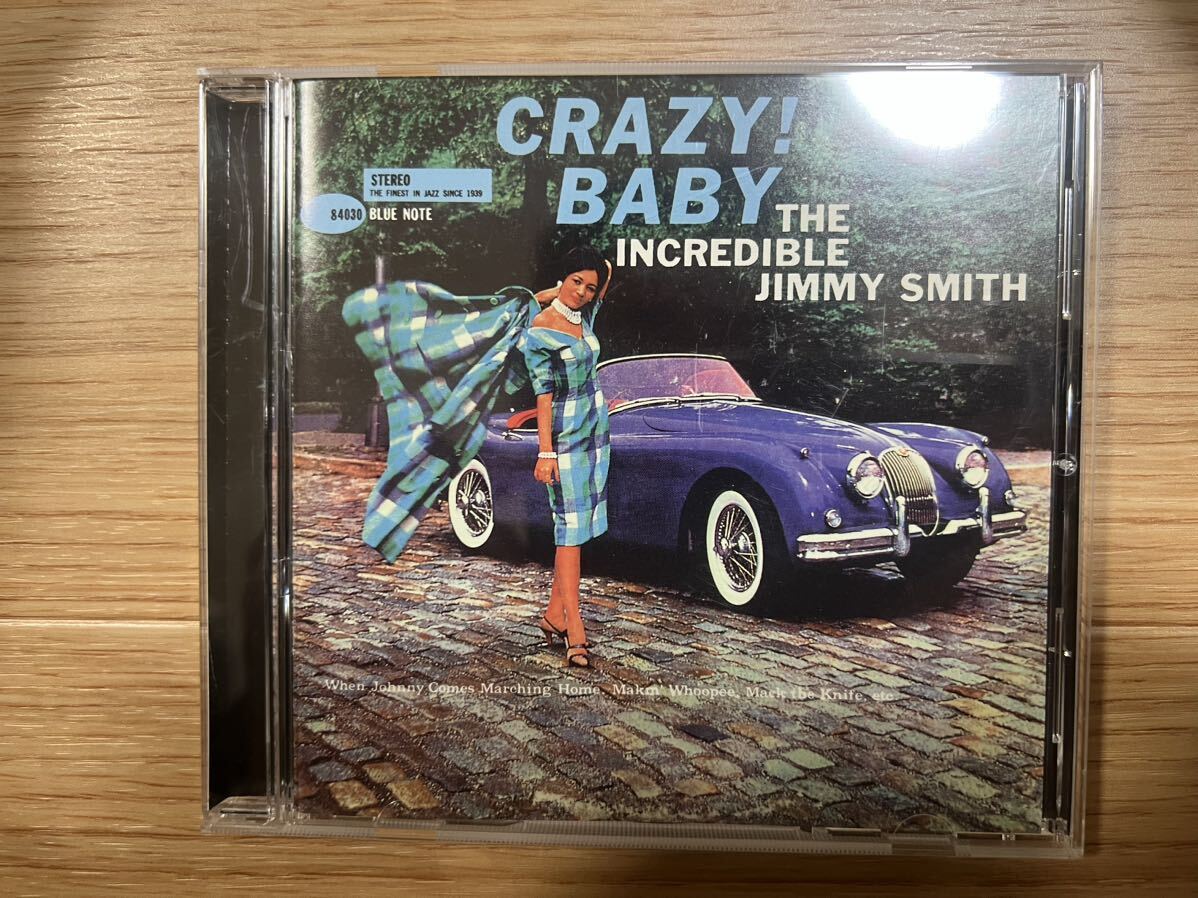 JIMMY SMITH CRAZY ! BABY ジミー・スミス クレイジー・ベイビー ブルーノート EMI 日本盤 CD_画像1
