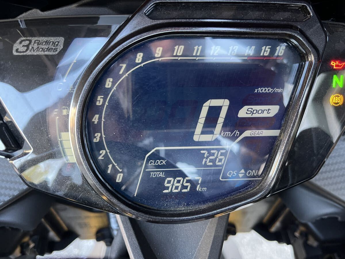 cbr250rr mc51 9900km クイクックシフター コーティング施工車 ガレージ保管の画像6