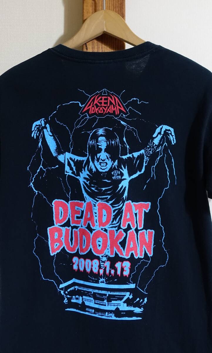 KEN YOKOYAMA/横山健◆Tシャツ DEAD AT BUDOKAN 2008年 武道館 PIZZA OF DEATH RECORDS ピザ・オブ・デス_画像4