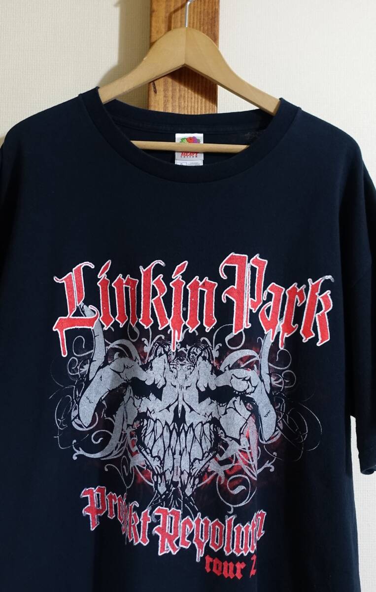 00'S VINTAGE USA古着★LINKIN PARK/リンキンパーク◆Tシャツ Projekt Revolution tour 2004 KORN Snoop Dogg コーン スヌープドッグ_画像3