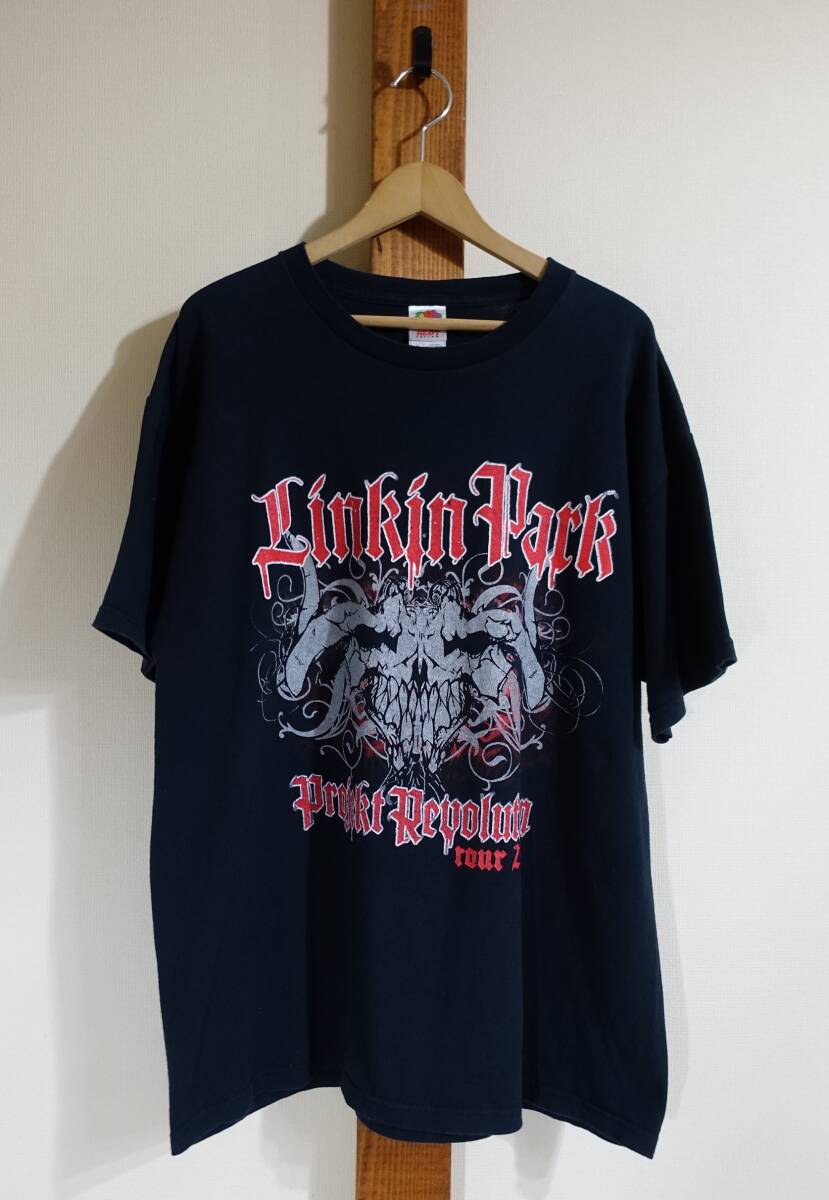 00'S VINTAGE USA古着★LINKIN PARK/リンキンパーク◆Tシャツ Projekt Revolution tour 2004 KORN Snoop Dogg コーン スヌープドッグの画像1