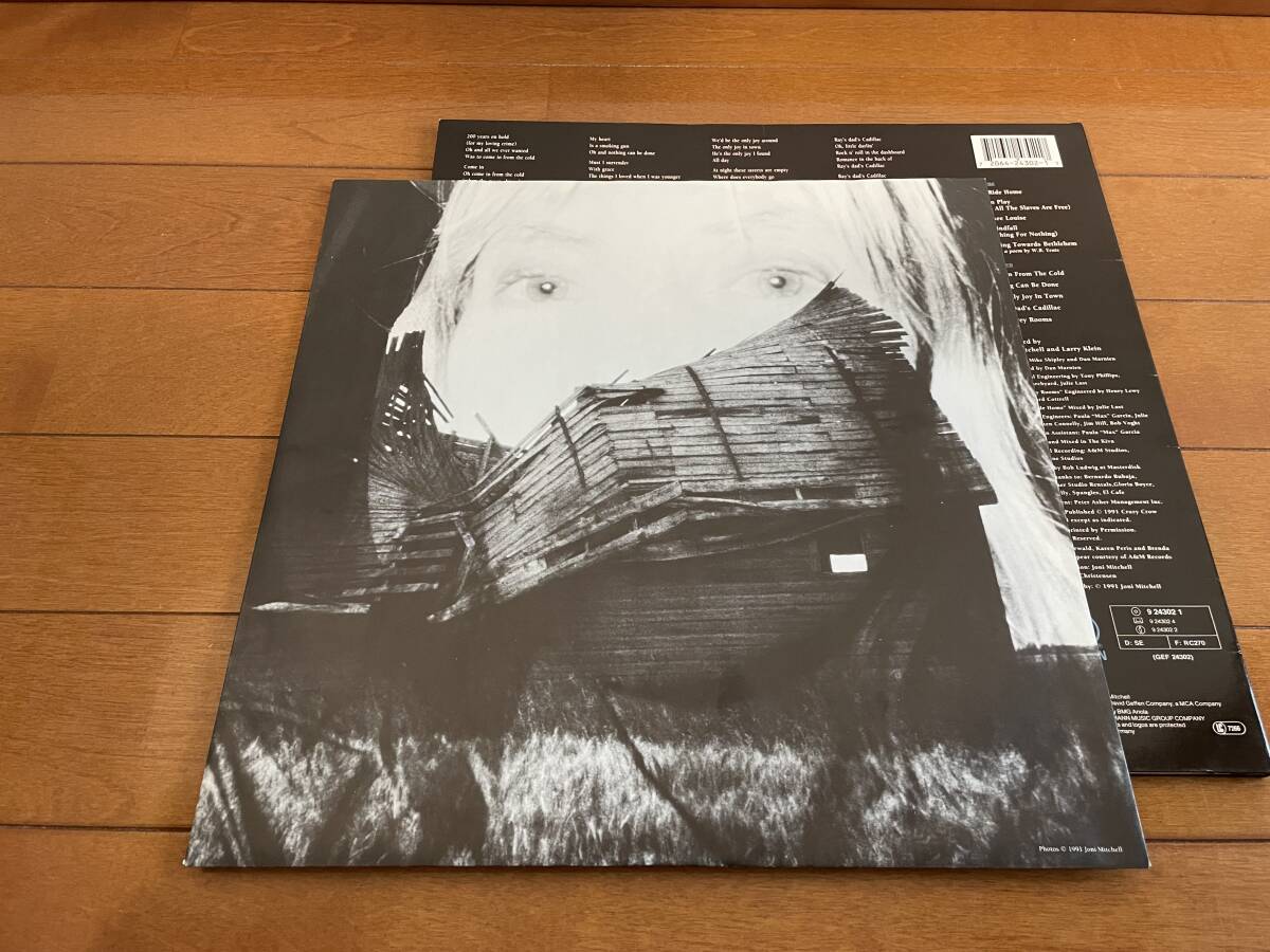 Joni Mitchel Night Ride Home オリジナルドイツプレス盤 GEF24302 アナログレコードの画像5