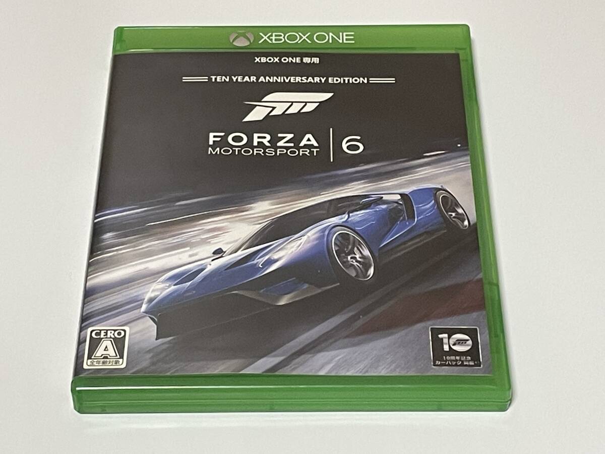Xbox One Forza Motorsport 6 フォルツァ モータースポーツ 6 中古品_画像1