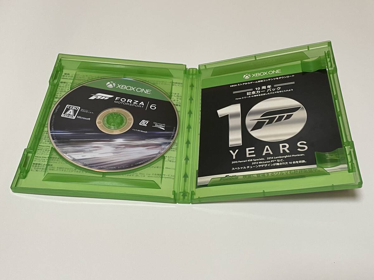 Xbox One Forza Motorsport 6 フォルツァ モータースポーツ 6 中古品_画像3
