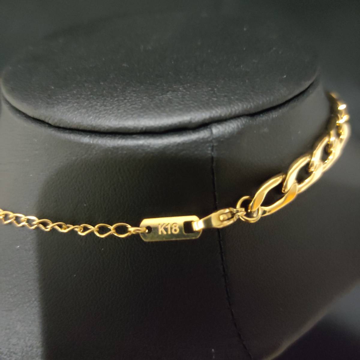 1円スタート 喜平チェーン ネックレス 18K Gold Plated 18KGP 鍍金 イエロー ゴールド necklace レディース メンズ ユニセックス 315_画像3