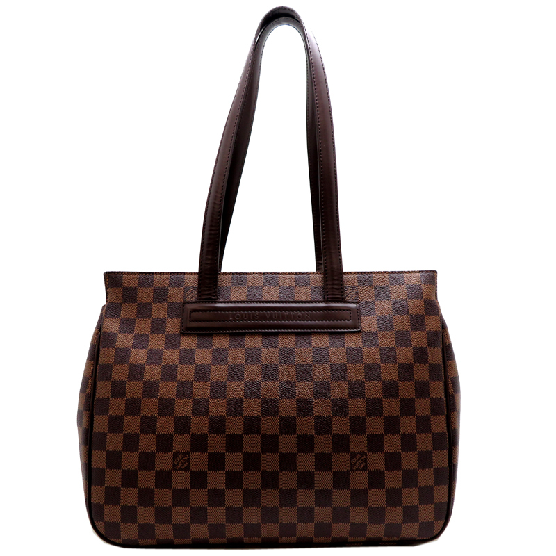 ［飯能本店］LOUIS VUITTON LV ルイ・ヴィトン パリオリ GM トートバッグ ダミエ エベヌ(ブラウン) M51124(廃番) レディース DH80266_画像1