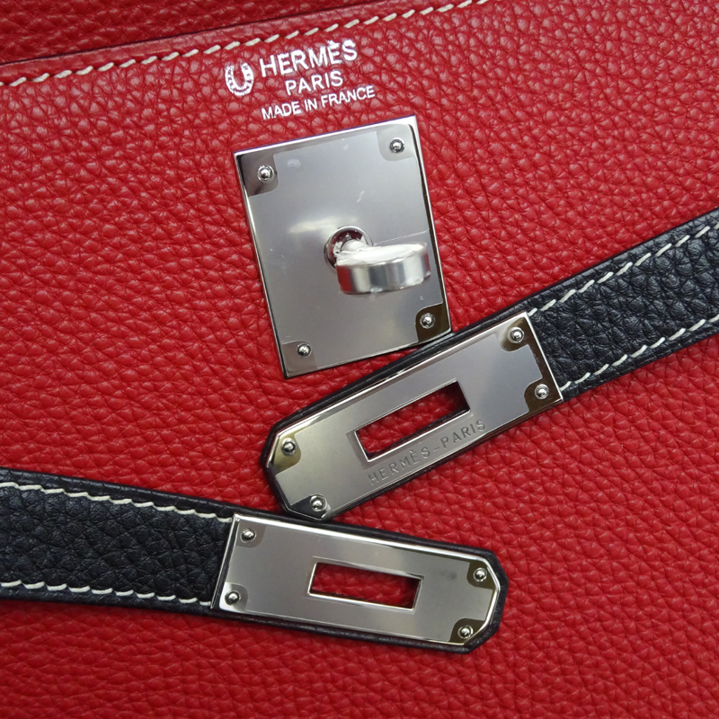 ［銀座店］HERMES エルメス ケリー32 □N刻印 2010年製 パーソナルオーダー ※金具にシール付き ハンドバッグ レザー DH80452_画像8