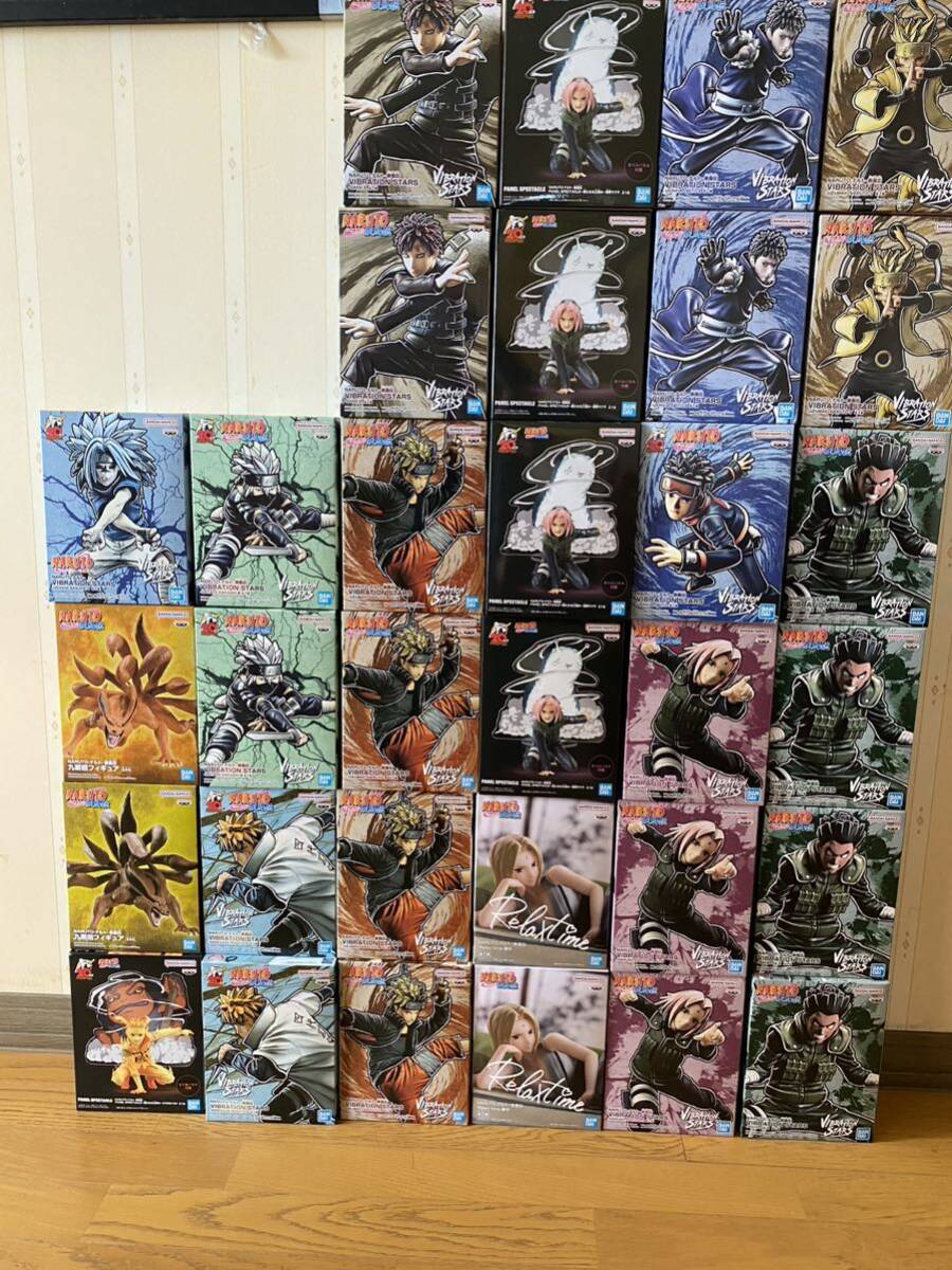  prize Naruto figure set sale 