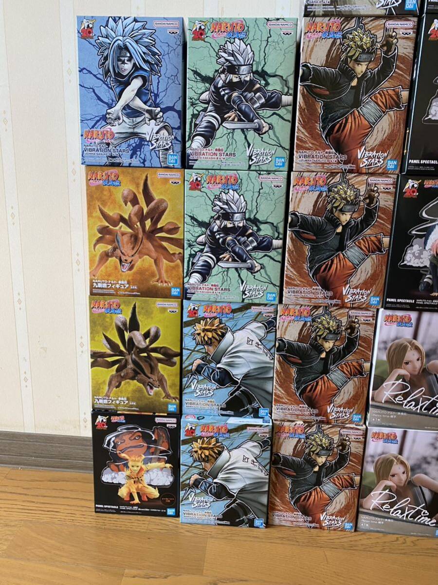  prize Naruto figure set sale 