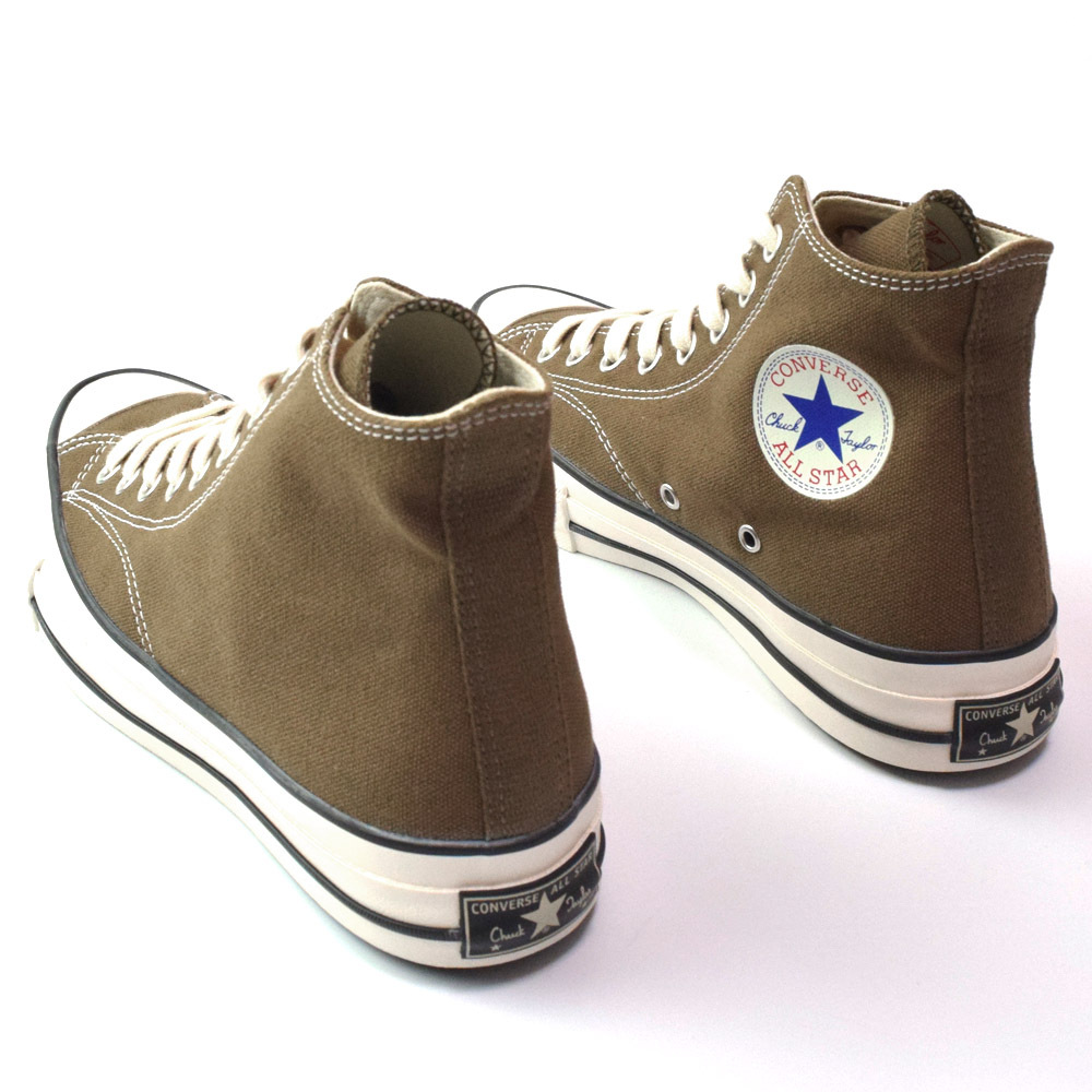 未使用 CONVERSE ADDICT コンバース アディクト CHUCK TAYLOR CANVAS HI チャックテイラー キャンバス ハイ 27cm ブラウン 1SC910_画像3