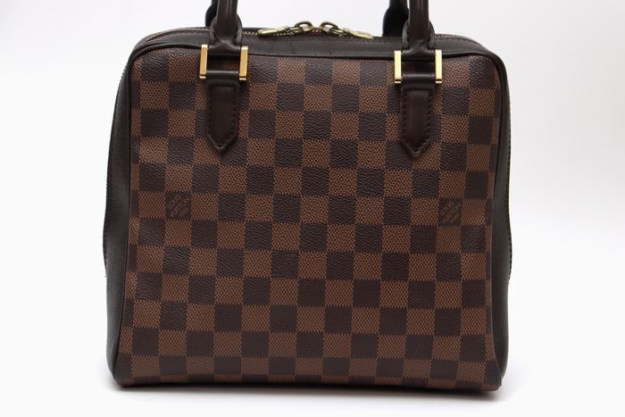 【極美品】Louis Vuitton ルイヴィトン ダミエ ブレラ ハンド バッグ レディース N51150 定価約12万円_画像2