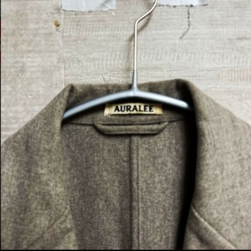 AURALEE オーラリー WOOL FULLING FLANNEL JACKET ウール テーラードジャケット ベージュ【中目黒B03】_画像4