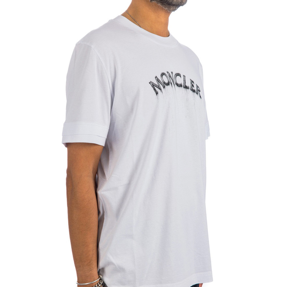(モンクレール) MONCLER ロゴ Tシャツ 8C00014 89A17 送料無料 198 MONCLER モンクレール 8C00002 89A17 ホワイト T