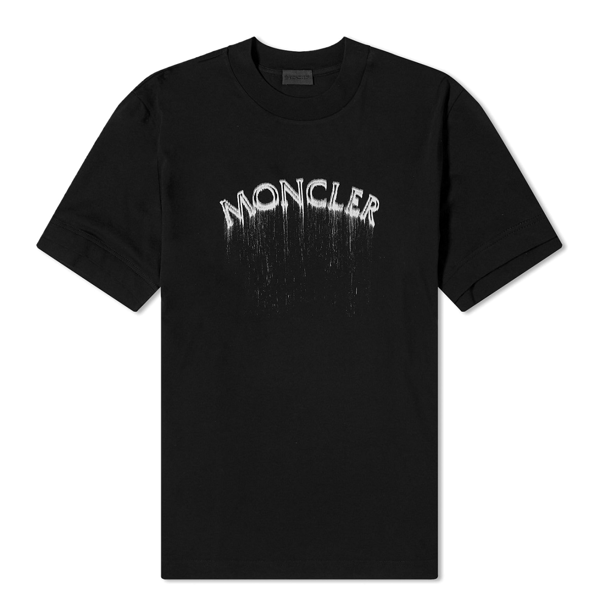 送料無料 197 MONCLER モンクレール 8C00002 89A17 ブラック Tシャツ カットソー 半袖 size L