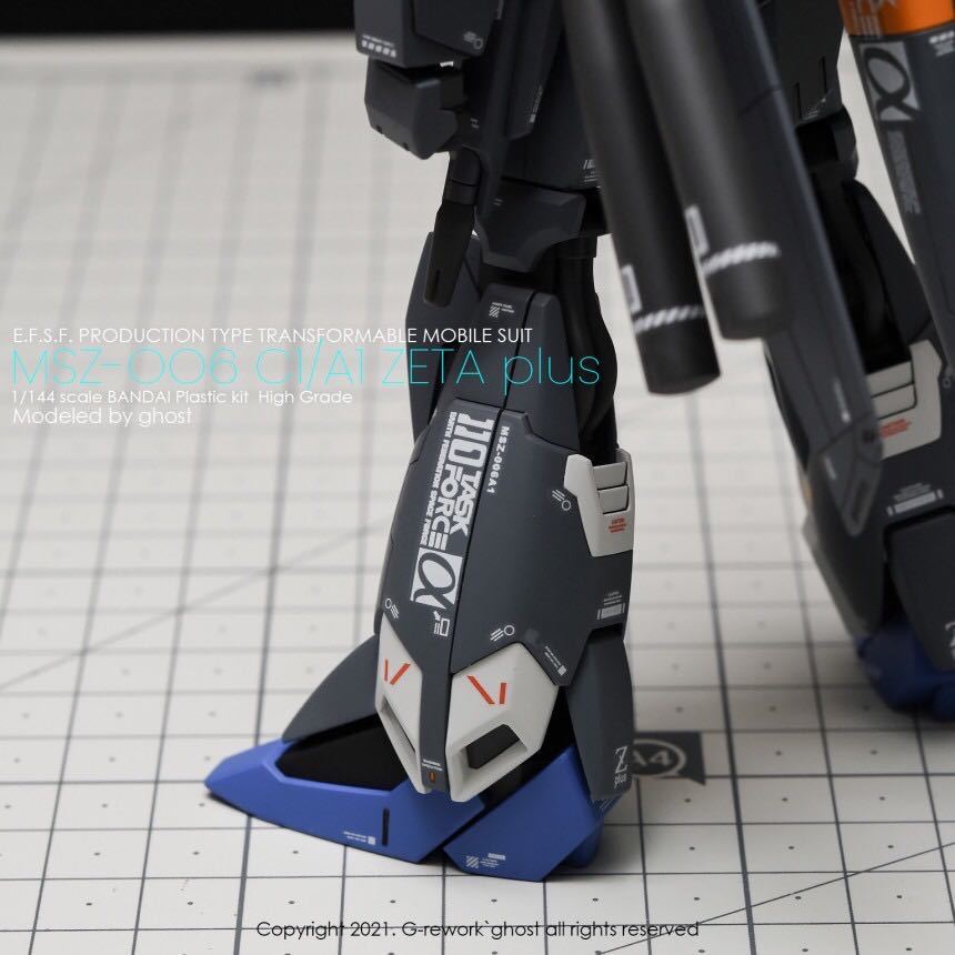 HGUC 1/144 MSZ-006C1 Z Plus C1ゼータガンダム専用水転写式デカール_画像9