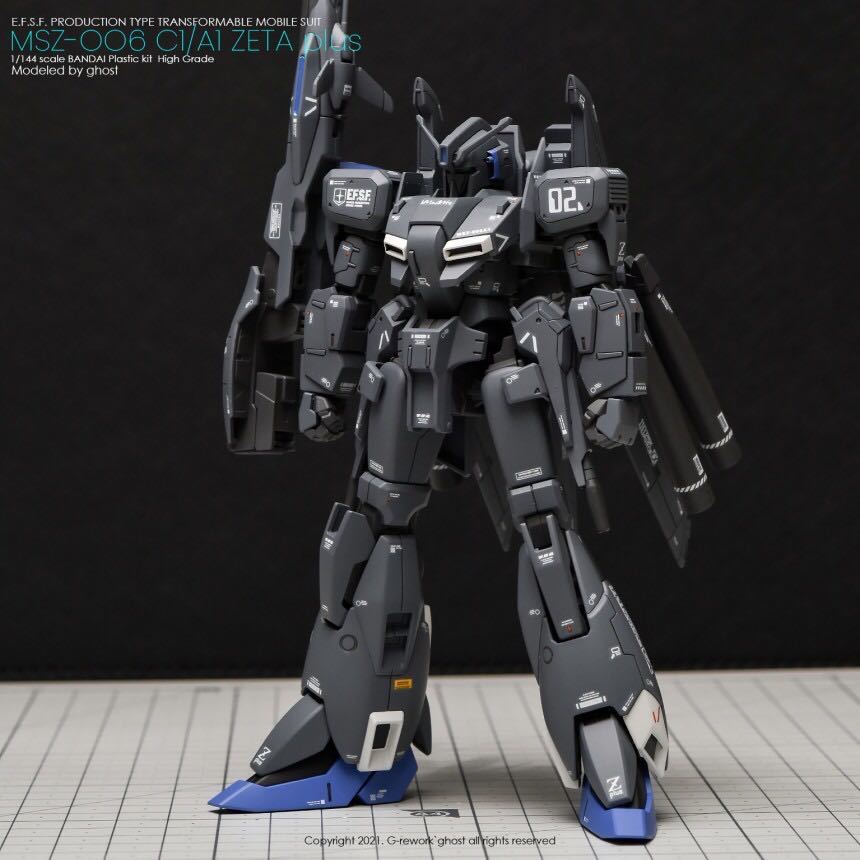 HGUC 1/144 MSZ-006C1 Z Plus C1ゼータガンダム専用水転写式デカール_画像4