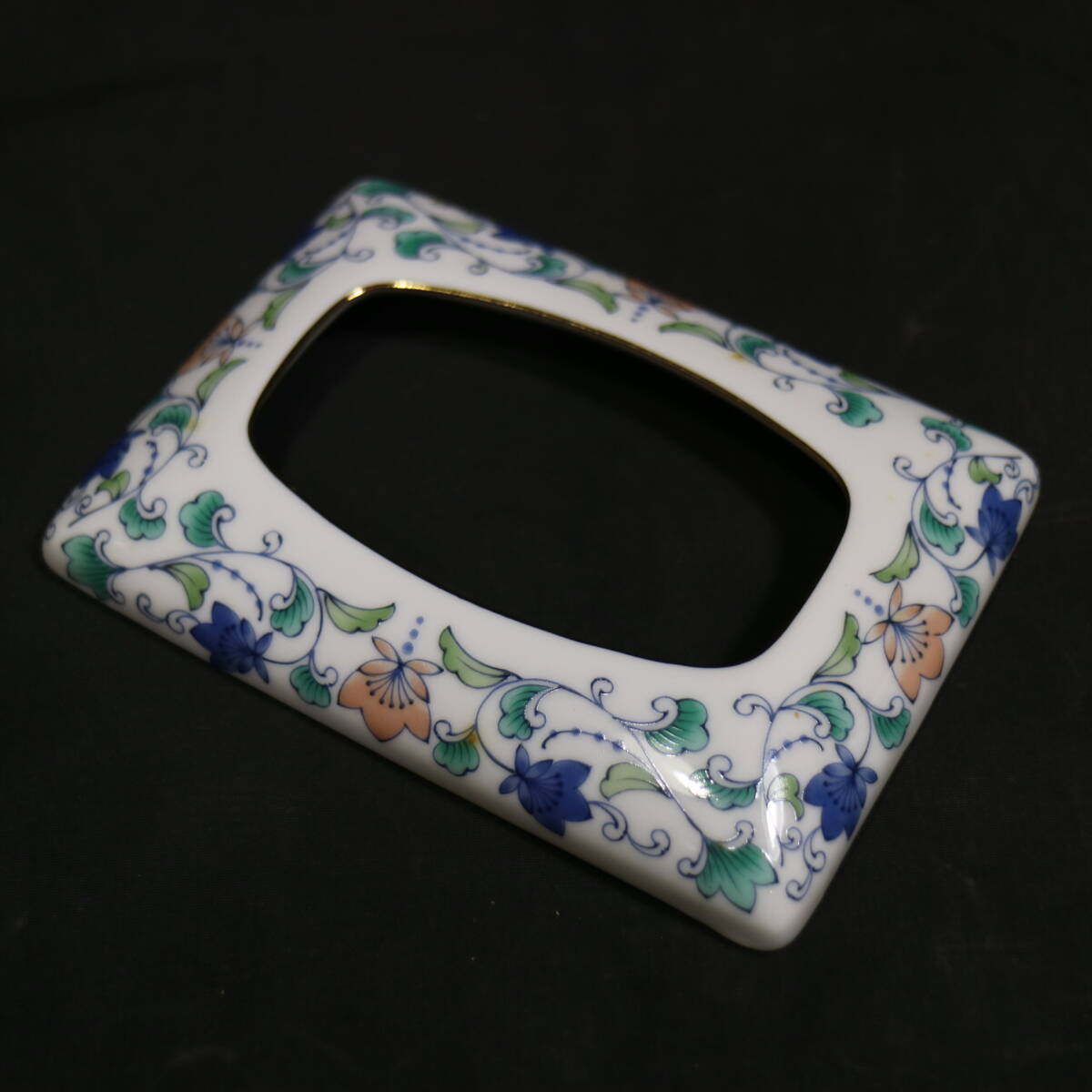 三洋陶器 龍峰窯 金七宝 ミニテッシュ BOX 陶磁器 焼き物 和風 伝統 工芸 工藝 インテリア 雑貨 金彩 の画像8