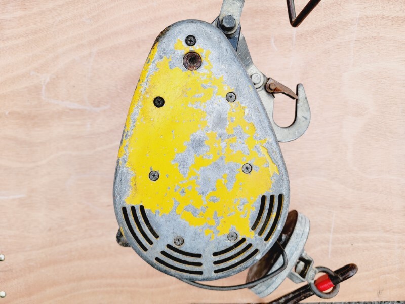 RYOBI】小型ウインチ WI-61C(60kg)揚程 30m 動作確認済み 電動 RYOBI】小型ウインチ WI-61C(60kg)揚程 30m 動作確認済み 電動