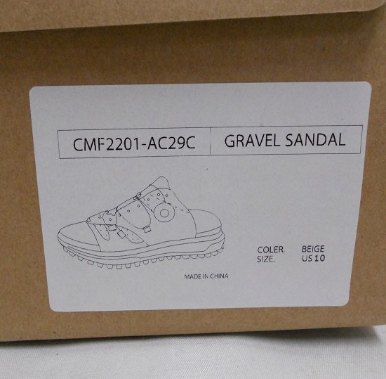 □CMF OUTDOOR GARMENT GRAVEL SANDAL CMF2201-AC29C ベージュ サイズUS10(28㎝)_画像10