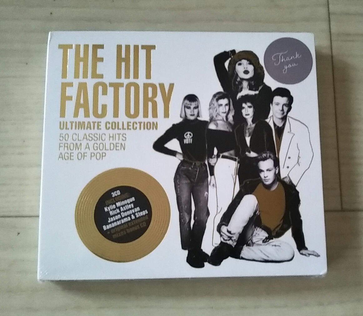 【新品未開封/PWL】THE HIT FACTORY ULTIMATE COLLECTION ザ・ヒット・ファクトリー　UK盤デジパック仕様新品未開封3CD　KYLIE，BANANARAMA_画像1