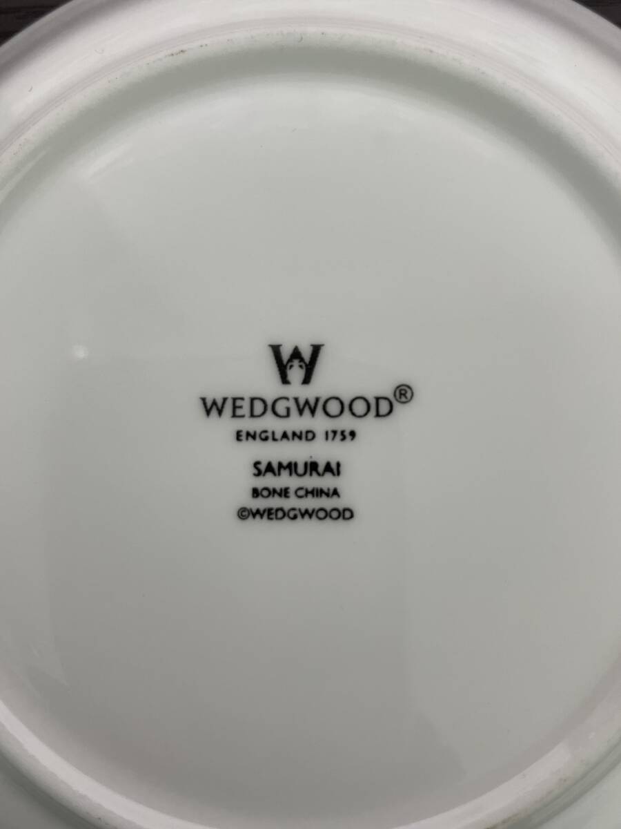 WEDGWOOD ウエッジウッド SAMURAI★廃盤品★カップ ＆ ソーサー 食器 中古の画像6