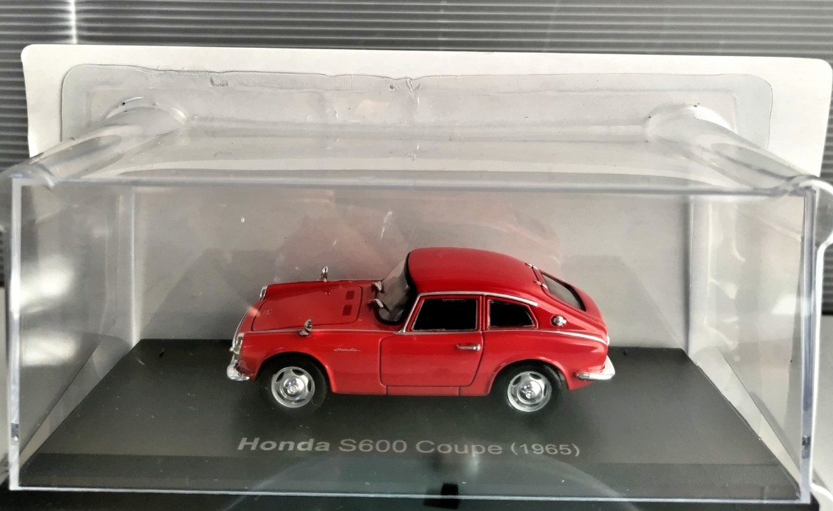 新品 未開封 ホンダ S600 クーペ 1965年 アシェット 国産名車コレクション 1/43 ノレブ/イクソ 旧車 ミニカー J4の画像2