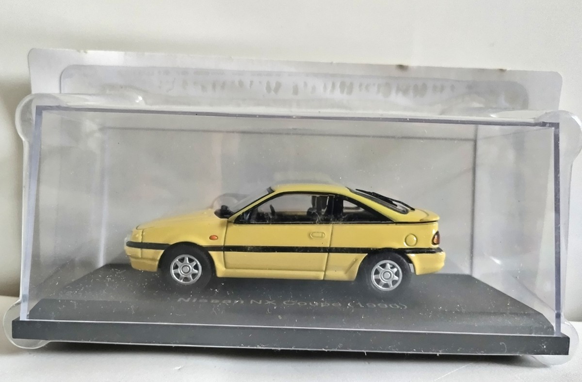 新品 未開封 日産 NX クーペ 1990年 アシェット 国産名車コレクション 1/43 ノレブ/イクソ 旧車 ミニカー C3の画像1