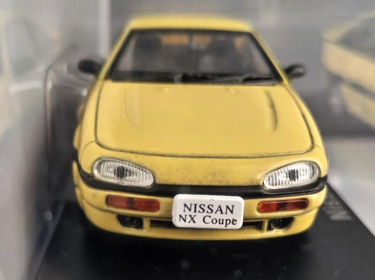 新品 未開封 日産 NX クーペ 1990年 アシェット 国産名車コレクション 1/43 ノレブ/イクソ 旧車 ミニカー J4の画像3