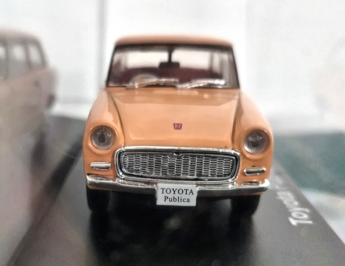 新品 未開封 トヨタ パブリカ 700 1961年 アシェット 国産名車コレクション 1/43 ノレブ/イクソ 旧車 ミニカー J5_画像2