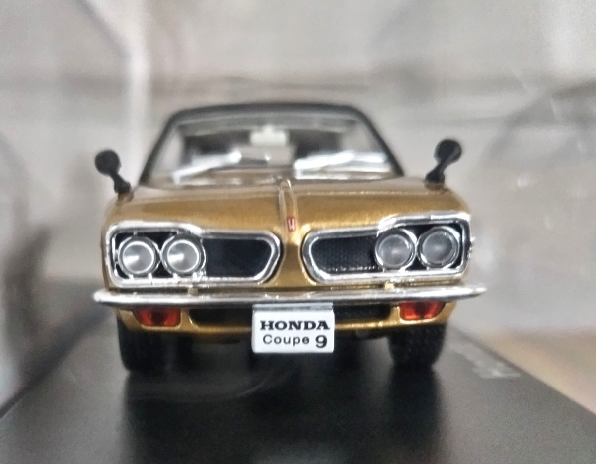 新品 未開封 ホンダ 1300クーペ9 1970年 アシェット 国産名車コレクション 1/43 ノレブ/イクソ 旧車 ミニカー D3の画像2