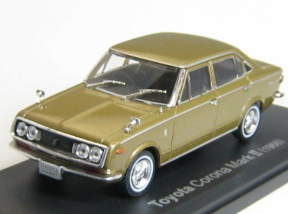 新品 未開封 トヨペット トヨタ コロナ マークⅡ 1968年 アシェット 国産名車コレクション 1/43 ノレブ/イクソ 旧車 ミニカー J4_画像1