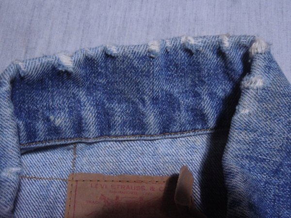 ●ビンテージ●Levi'sリーバイス●70505デニムジャケット Gジャン38スモールe●506 507 557 オリジナル BigE_画像5