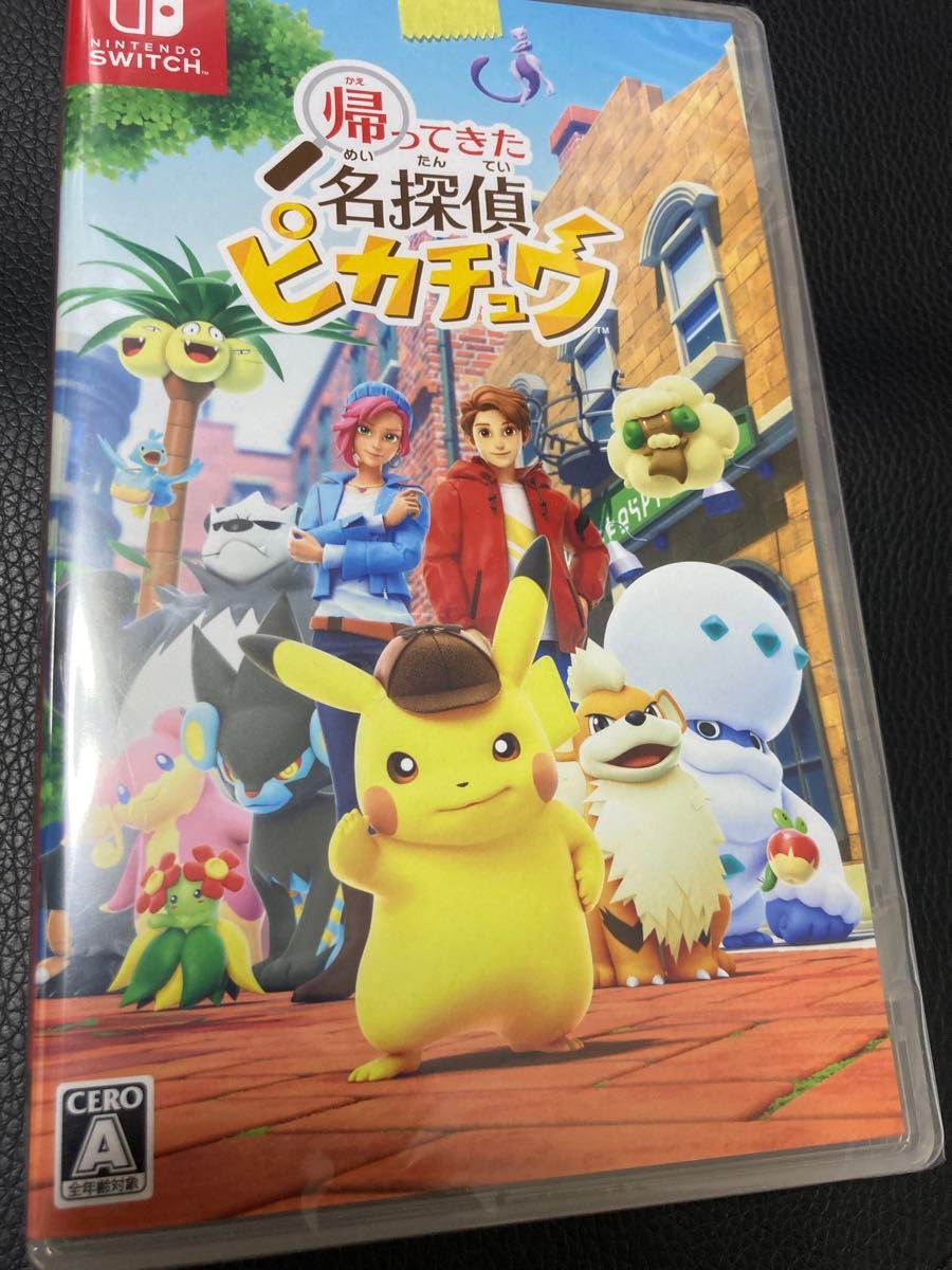 帰ってきた名探偵ピカチュウ ポケットモンスター 任天堂 Switch プロモ付き