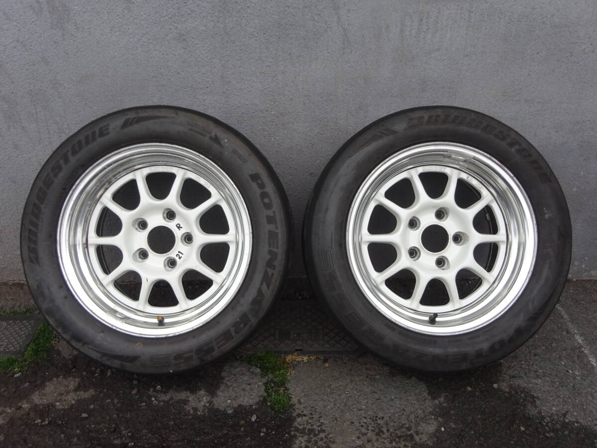 エンケイ ENKEI スポーツ SPORT エンケイスポーツ 15×7.5J+23 PCD114.3 5H 5穴 希少サイズ アルミホイール 15インチ 7.5J OFFSET+23 廃盤_画像1