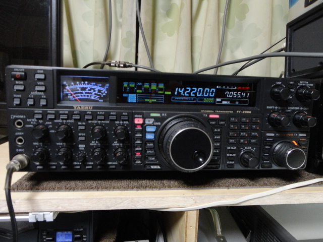 YAESU FT-2000 HF all mode 100w machine operation verification ending SWR etc. attached equipped.