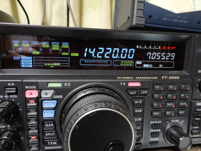 YAESU FT-2000 HF all mode 100w machine operation verification ending SWR etc. attached equipped.