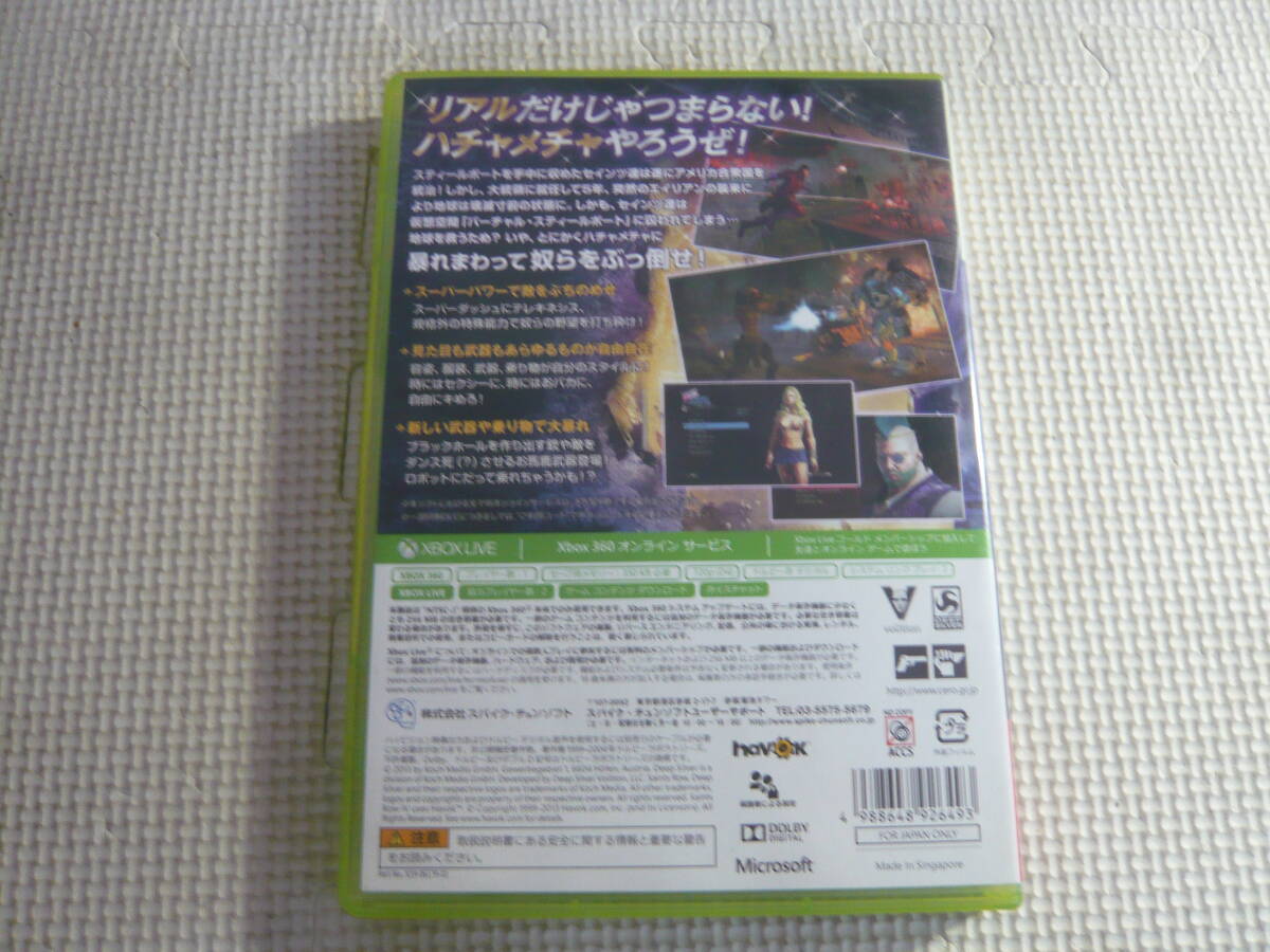 XBOX 360ソフト《セインツロウ IV ウルトラ・スーパー・アルティメット・デラックス・エディション》中古_画像3