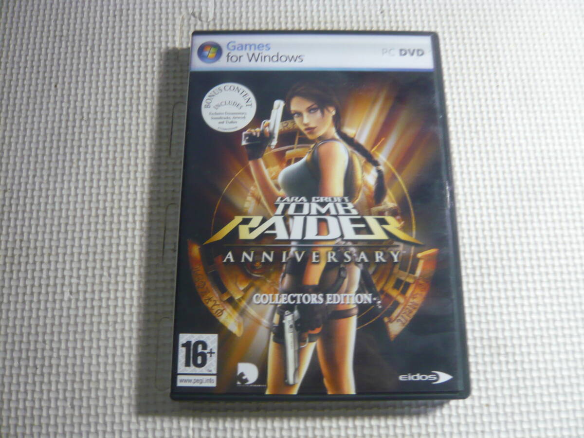 海外版PCソフト2枚組《Lara Croft Tomb Raider Anniversary Collectors Edition》中古の画像1