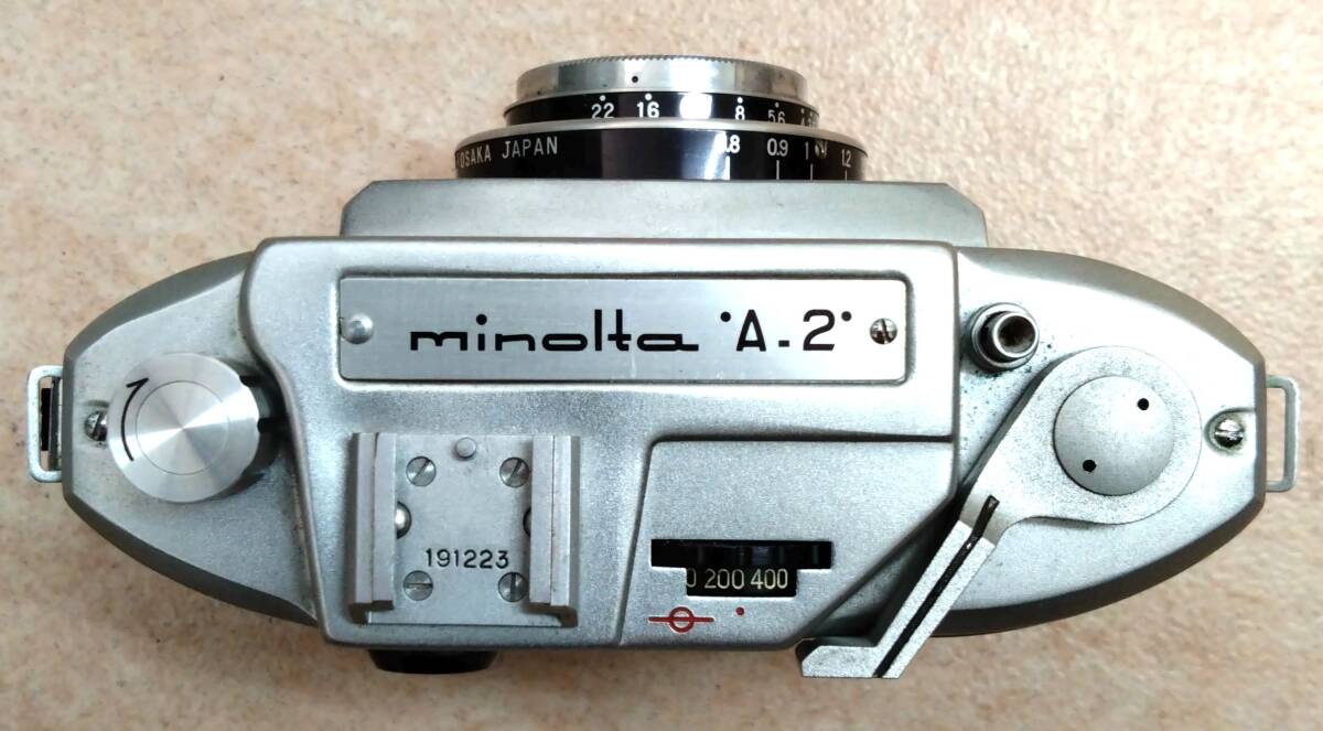 ◇ ミノルタ MINOLTA A.2 フィルムカメラ レンジファインダー CHIYOKO ROKKOR 3.5/45 ジャンク ◇_画像3