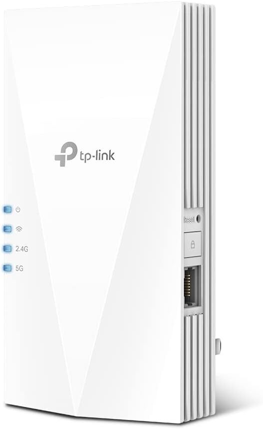 【1円スタート】TP-Link Wi-Fi 無線LAN 中継器 Wi-Fi6 対応 2402 + 574Mbps 11ax/ac APモード ブリッジモードギガ有線LANポート RE700X/A_画像1