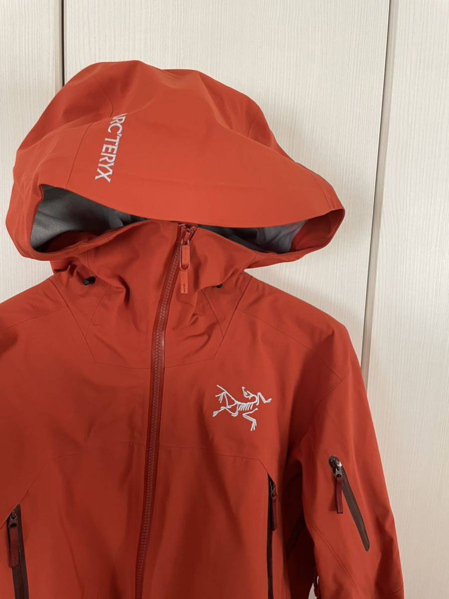 [ очень красивый товар ]ARC\'TERYX Rush жакет Arc'teryx orange лыжи сноуборд задний Country mountain жакет GORETEX