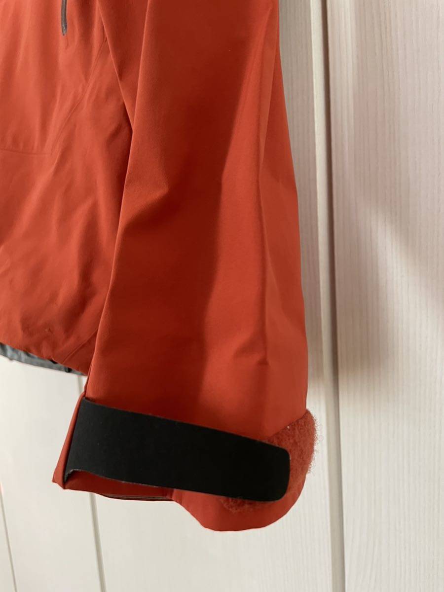 [ очень красивый товар ]ARC\'TERYX Rush жакет Arc'teryx orange лыжи сноуборд задний Country mountain жакет GORETEX