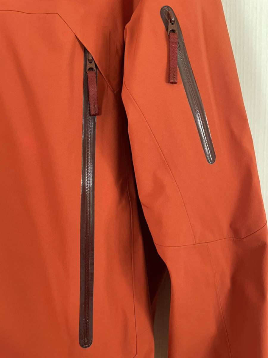 [ очень красивый товар ]ARC\'TERYX Rush жакет Arc'teryx orange лыжи сноуборд задний Country mountain жакет GORETEX